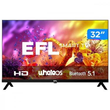 Imagem de Smart TV EFL 32 HD DLED Whale OS Wi-Fi, Preto, Bivolt