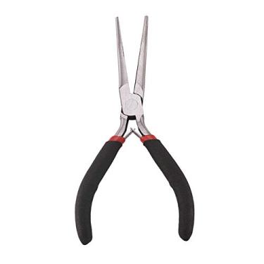 Imagem de 1 alicate de nariz de corrente longa para fazer joias, ferramentas de reparo de 15 cm, alicate de ponta de agulha de 15 cm, aderência confortável para dobrar fios, fechar, pontas de contas, anéis de