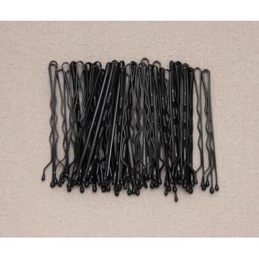 Imagem de 300 grampos de cabelo bobby em forma de onda de metal 5 cm com caixa de armazenamento grampos de cabelo para mulheres, rolos de coque, festa de casamento, estilo nupcial, acessórios de cabelo