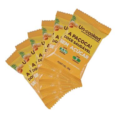 Imagem de Kit 6X: A Paçoca! Sem Glúten Vegano Uncooked 20g