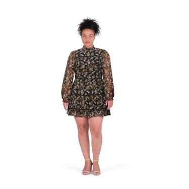 Imagem de City Chic Vestido feminino plus size - Lennox, Floral, 48