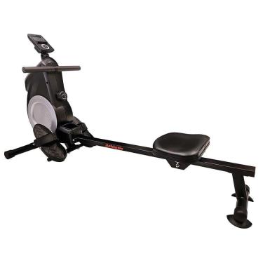 Imagem de Remo Seco Athletic 80rm 8 Níveis Magnéticos Dobrável Suporta 110kg Treino Completo Em Casa Preto