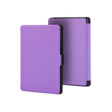 Imagem de Akacy Capa protetora de couro PU para Kindle Paperwhite 6.0 polegadas 11ª geração lançada em 2022/2024 (Modelo: C2V2L3/RS23CV) com função hibernar/despertar automática (33)