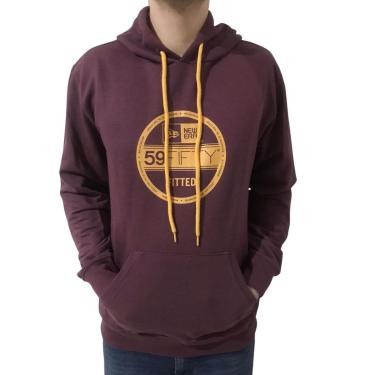 Imagem de Blusa New Era 59 Bordô-Masculino