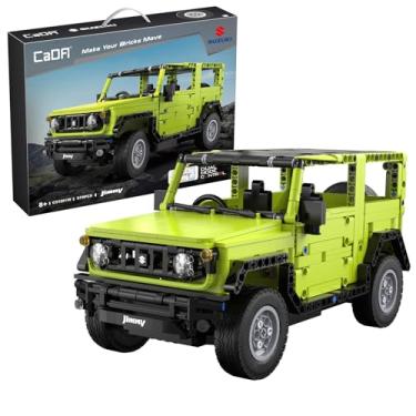 Imagem de CaDA RC Off-Road Truck Building Block Set - App & Remote Control Jimny Licensed Pickup - 579 Pcs, Ages 8-12, Male