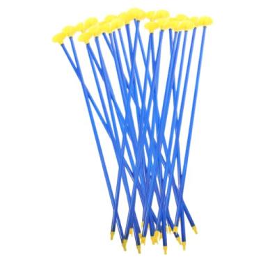 Imagem de Totority 12 flechas portáteis de treinamento com ventosas para jogos seguros ao ar livre para vínculo familiar e desenvolvimento de habilidades