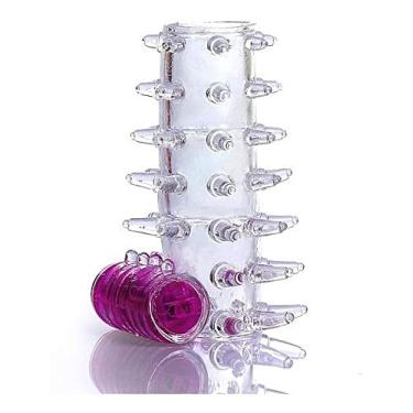 Imagem de Meia Capa com Cerdas Massageadores Única Vibração, Gbaby, Transparente