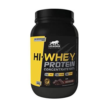 Imagem de Hi Whey Protein Concentrate 100% (900G) - Chocolate - Leader Nutrition, multi-colored