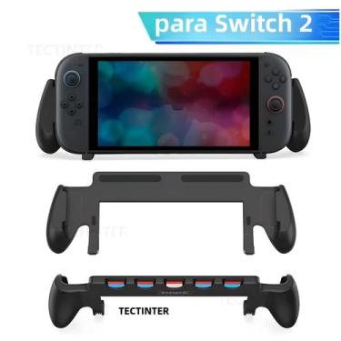 Imagem de Capa De Proteção Antiderrapante Para Nintendo Switch 2 Com Suporte E 5