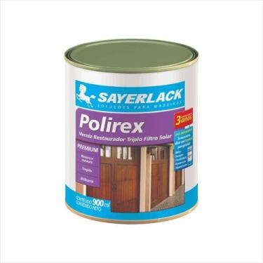 Imagem de Polirex Verniz Premium Tingidor Mogno Brilhante 900ml Sayerlack