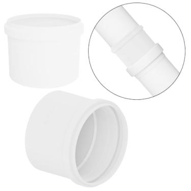 Imagem de Luva Simples PVC Branco Conexão Esgoto Encanamento | Tigre - 100mm