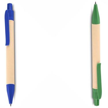 Imagem de Caneta Esferográfica Retrátil com Touch Screen, Azul, Corpo Plástico Cilíndrico, Grip Emborrachado, Ponta Fina 0.7mm, para Escrita em Papel, Moderna (Azul e Verde,)