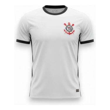 Imagem de Camisa Corinthians Recortes Lateral Logo Bordado