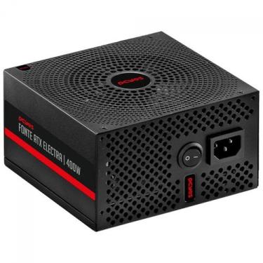 Imagem de Fonte PCYes Electra, 400W, PFC Ativo, Preto, ELEC400W