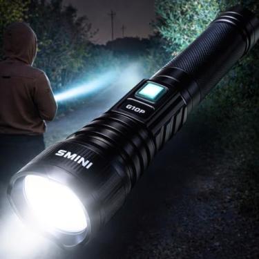 Imagem de Lanterna LED Recarregável Zoom 800 lm + Bateria 18650 – Acampamento, Caminhada, Emergência