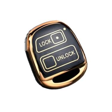 Imagem de Capa protetora de TPU para chave compatível com Toyota Yaris/Carina 120/Corolla/Avensis/Land Cruiser/Camry/RAV4/Prado, acessórios para chaves automotivas