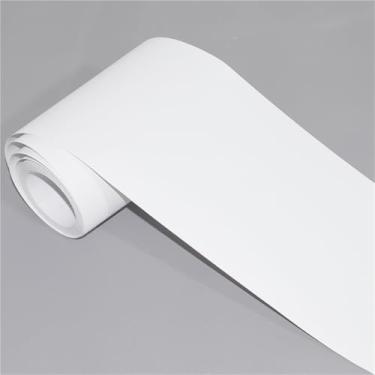 Imagem de Acabamentos autoadesivos de moldagem de rodapé de 10 metros, fita de reparo de borda de PVC, borda de papel de parede para banheiro, sala de estar, cozinha (30 cm)