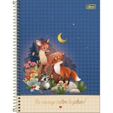 Imagem de Caderno Loveland Universitário Espiral TILIBRA - 10M 160 Folhas (It Always Better Together)