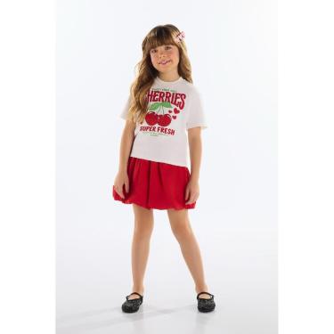 Imagem de Conjunto com Blusa e Saia Balonê Quimby-Feminino