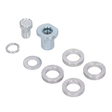 Imagem de aqxreight Kit Adaptador de Rebarbadora Angular Cabeça de Conversão M10 Resistente para Ranhuras e Ranhuras, Compatível Com Várias Lâminas, Acessório de Ferramenta Elétrica para Corte de Tijolos, (M14)