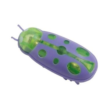 Imagem de Brinquedo Interativo Mini Inseto Elétrico Para Gatos, Forma De Joaninh