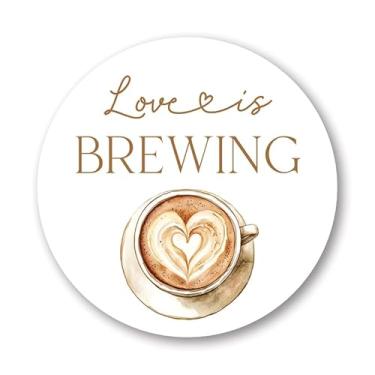 Imagem de Adesivos Love is Brewing - Conjunto de 40