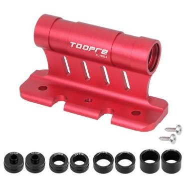 Imagem de Suporte de garfo de bicicleta, suporte de garfo de eixo passante, suporte de garfo dianteiro de bicicleta para rack de carro, clipe fixo de suporte de garfo de bicicleta, 5/12/15x100 mm, garfo de