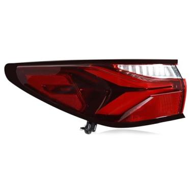 Imagem de CONLLCON Conjunto de luzes traseiras de LED compatível com Chevy Blazer 2019-2022 estilo original, luz traseira esquerda de substituição para 84587611 GM2804141