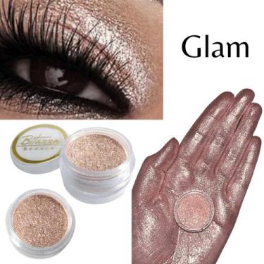Imagem de Sombra asa de borboleta Pigmento e Glitter Cor Glam - Bitarra Beauty m