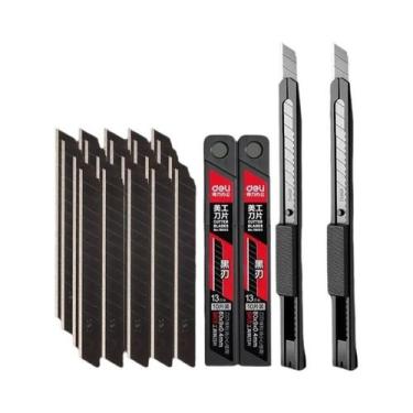 Imagem de Conjunto De Facas Utilitárias Com Lâmina De Metal SK5 De 9mm Para Cort
