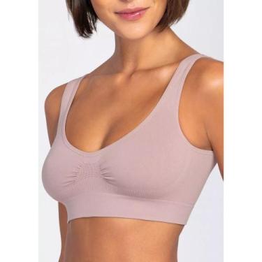 Imagem de Top Sem Costura Clássica Loba 41300 Casapaula - lupo, Nude, GG