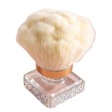 Imagem de Pincel para pó – Escova de pó para unhas – Ferramenta de maquiagem para limpeza de unhas, manicure, pedicure, contorno, realce