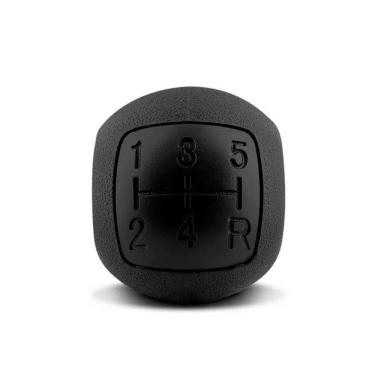 Imagem de Bola Manopla Câmbio Novo Uno Way Vivace Fiorino Preto