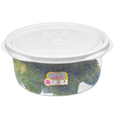 Imagem de Pote Redondo Cores Sortidas 1300ml - 115-6 - Sanremo Pote Redondo 1300ml Ref. 115-6 Sanremo