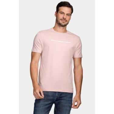 Imagem de Camiseta Aramis Bold Espelhado Rosa Seco-Masculino