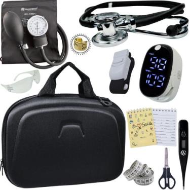 Imagem de Kit Enfermagem Maleta Completo Super Luxo + Monitor Glicose - Love Sau