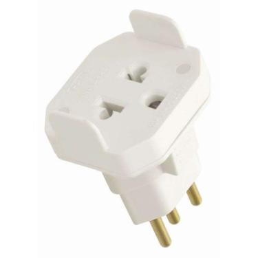 Imagem de Adaptador Fame Sobrepor Para Tomada Padrao 2p+t 10