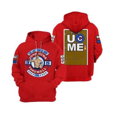 Imagem de Moletom Masculino De Outono Inverno Com Estampa 3D John Cena, Casual, 