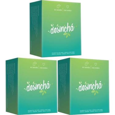 Imagem de Kit 3X Desinchá - 60 Sachês - Desinchá-Masculino