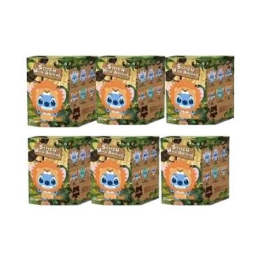 Imagem de Boneco De Pelúcia De Animais Selvagens Em Caixa Surpresa, Série Stitch