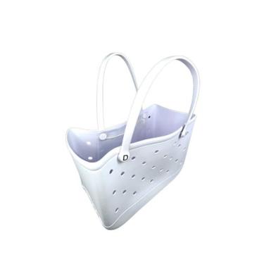 Imagem de Bolsa Eva Premium Branco Luxo Praia Piscina Impermeável - - Allurys, G