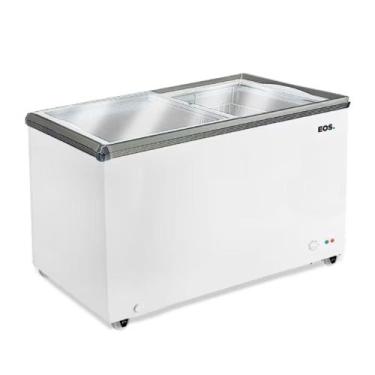 Imagem de Freezer Conservador Horizontal EOS 247L Eco Gelo Tampa de Vidro EEH300
