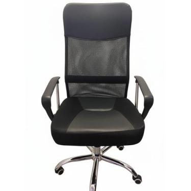 Imagem de Cadeira de Escritório Ergonômica com Encosto em Tela Mesh e Ajuste de 