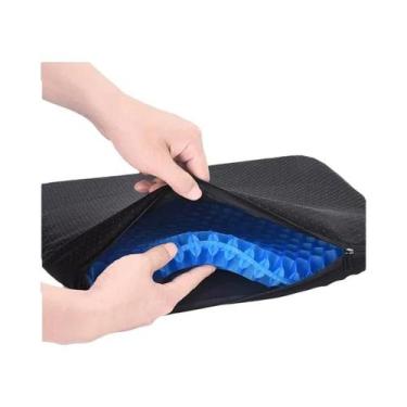 Imagem de Almofada De Gel Macia E Respirável Para Cadeira De Rodas, Carro E Cade