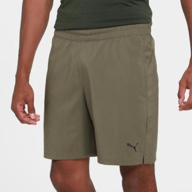 Imagem de Shorts Puma Tad Essentials 7' Woven Masculino, Verde, M