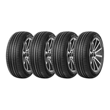 Imagem de Kit 4 Pneus Royal Black Aro 14 185/60R14 Royalmile 82H