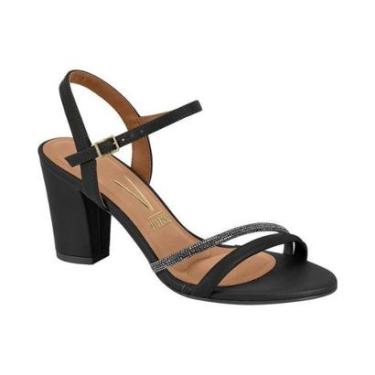 Imagem de Sandália Salto Alto Grosso Strass 62621034 Feminino-Feminino