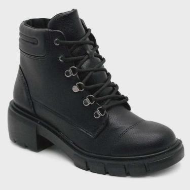 Imagem de Bota Feminina Beira Rio Zurique 9077202 Preto2 Produto Oficial, Preto,