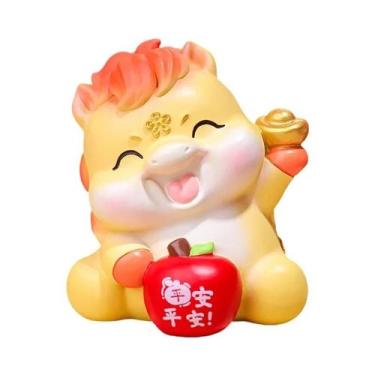 Imagem de Boneco Mascote Do Ano Do Cavalo 2026, Ornamento De Mesa Ou Carro DIY, 
