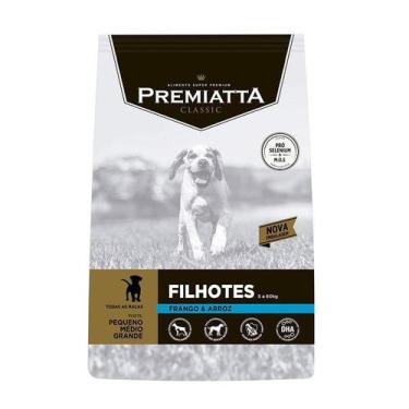 Imagem de Ração Premiatta Classic Fitness para Cães Filhotes Sabor Frango e Arro